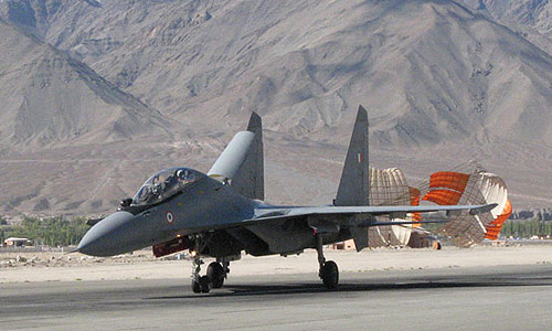 Indian Air Force's Most Lethal Fighter Jet Lands Just 100 Km From China