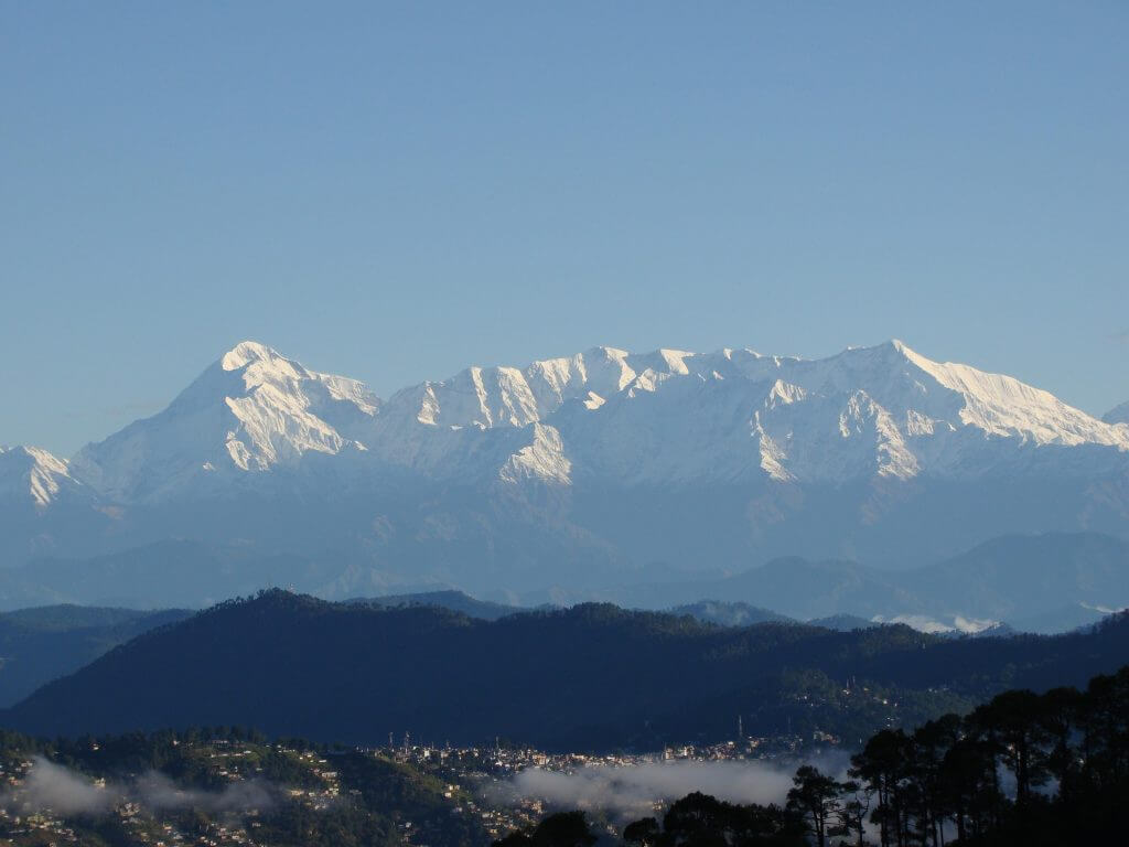 Himalayan view Nainital