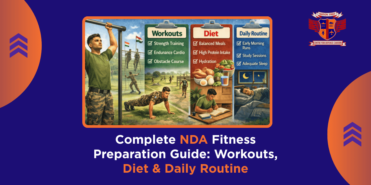 Complete NDA Fitness Preparation Guide Workouts, Diet & Daily Routine