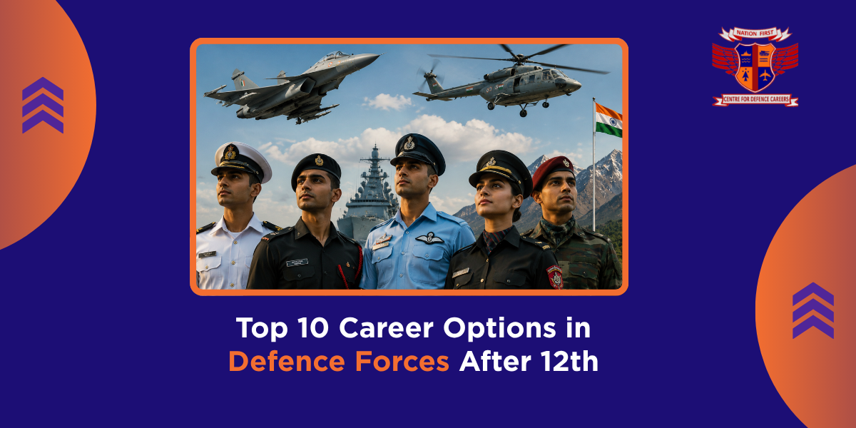 Top 10 Career Options in Defence Forces After 12th