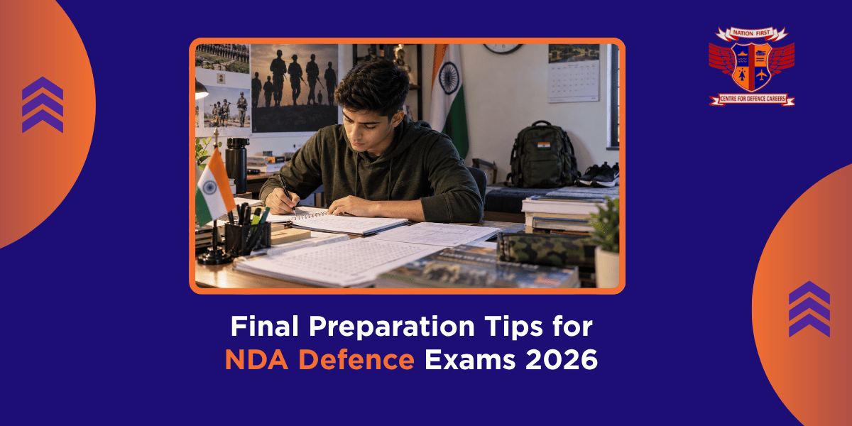 Final Preparation Tips for NDA Defence Exams 2026
