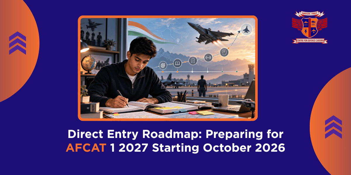 Direct Entry Roadmap Preparing for AFCAT 1 2027 Starting October 2026